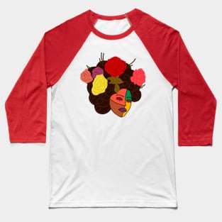 Flowers Baseball T-Shirt